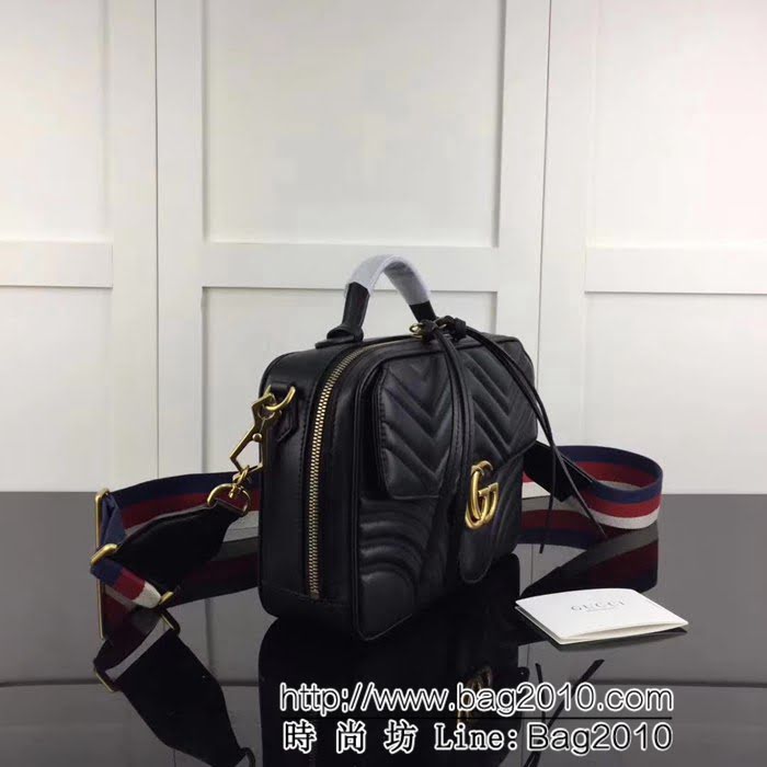GUCCI古馳頂級原單 新款 專櫃品質 實物實拍 498100 克全皮 手提單肩斜挎包 HY1010